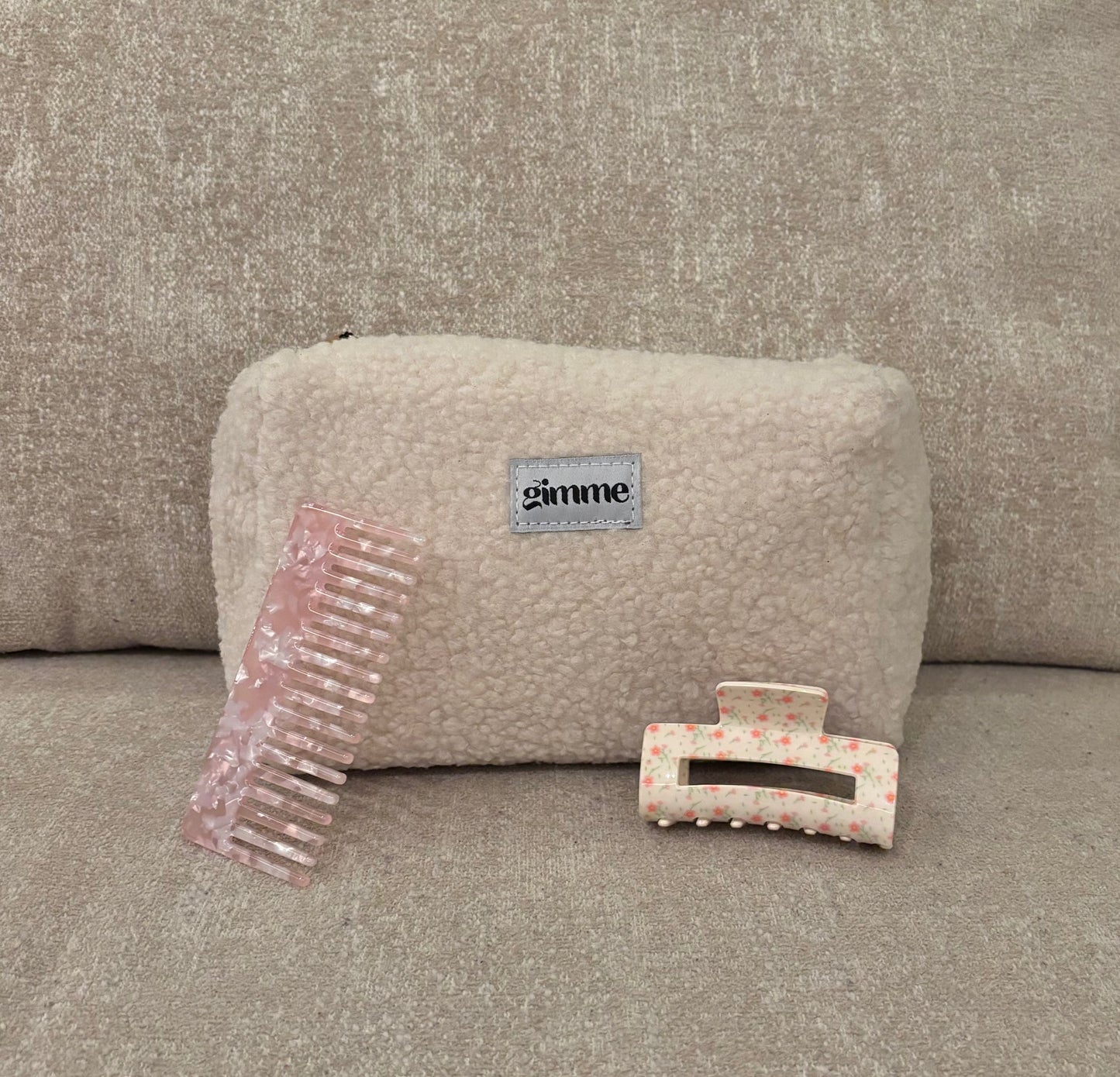 Grande trousse surprise - accessoires cheveux (pince et peigne)