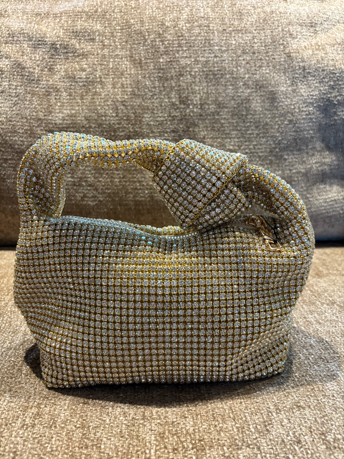 Sac Aurea à strass doré