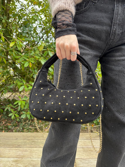 Sac Nova à clous noir