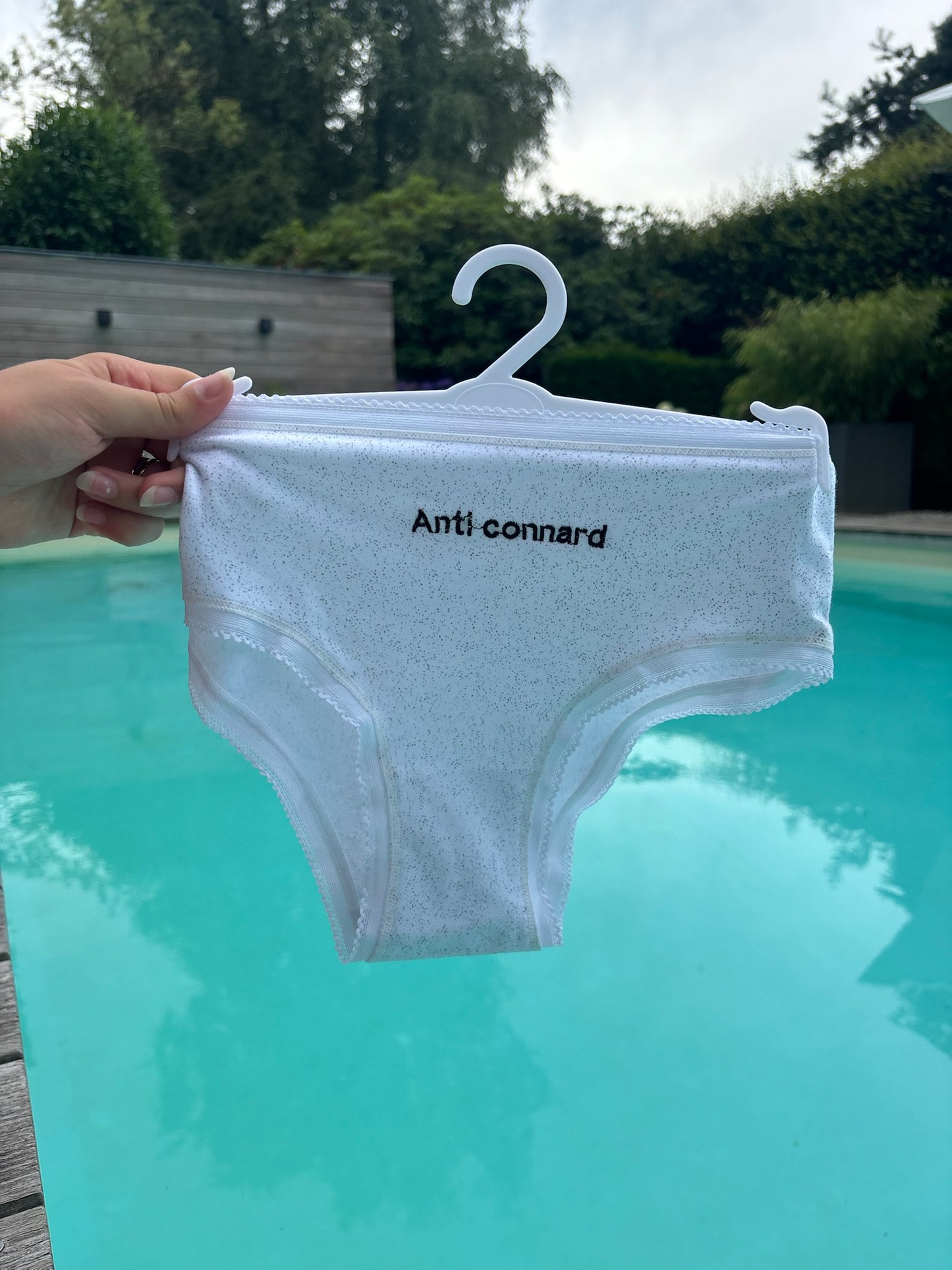 Culottes pailletés “anti connard”