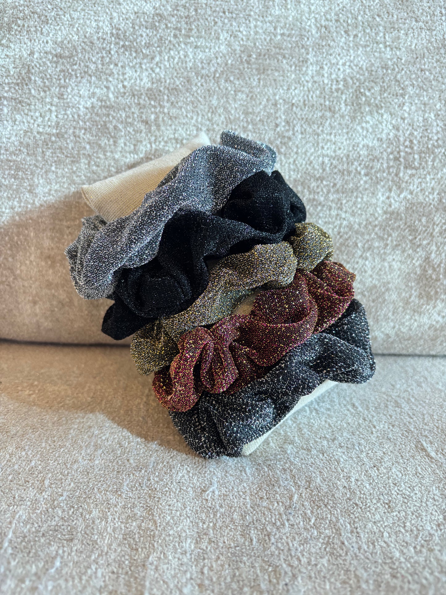 Lot de 5 chouchous tons classiques