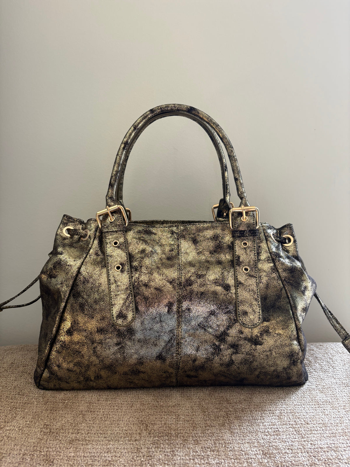 Sac Cléa doré