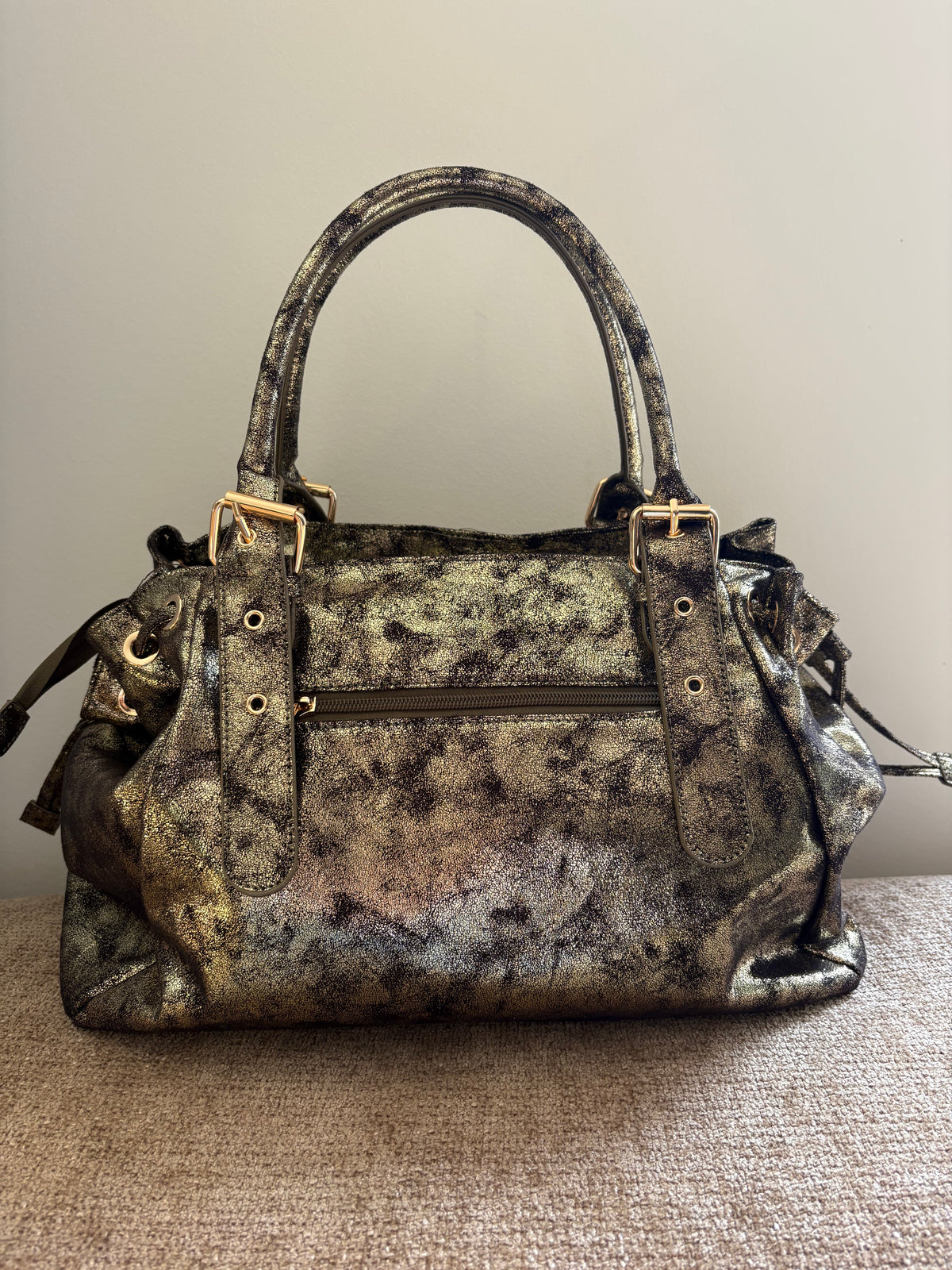 Sac Cléa doré