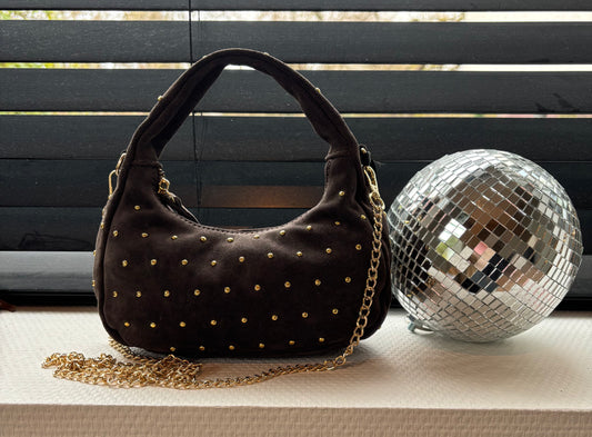 Sac Nova à clous brun