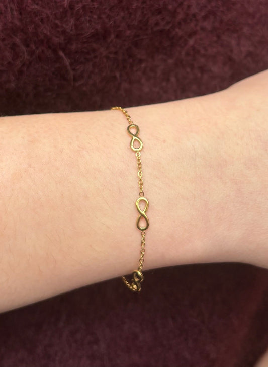 Bracelet Mila en acier inoxydable doré