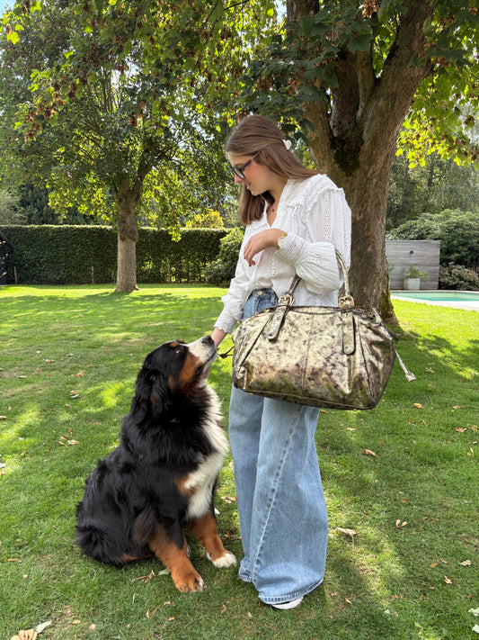 Sac Cléa doré