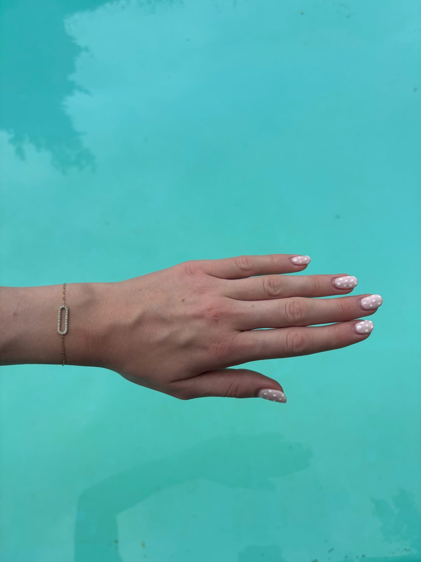Bracelet Rachel en acier inoxydable doré
