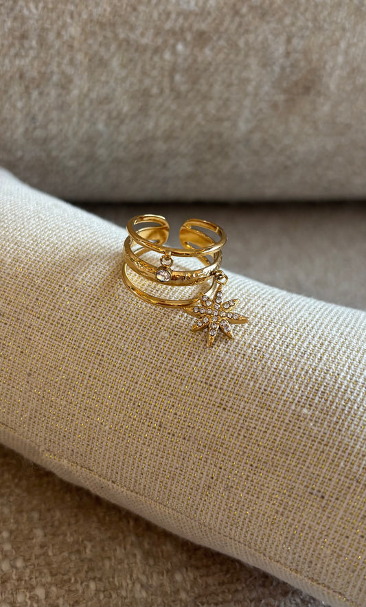 Bague Célestine en acier inoxydable