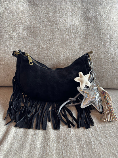 Porte-clés Romy argenté