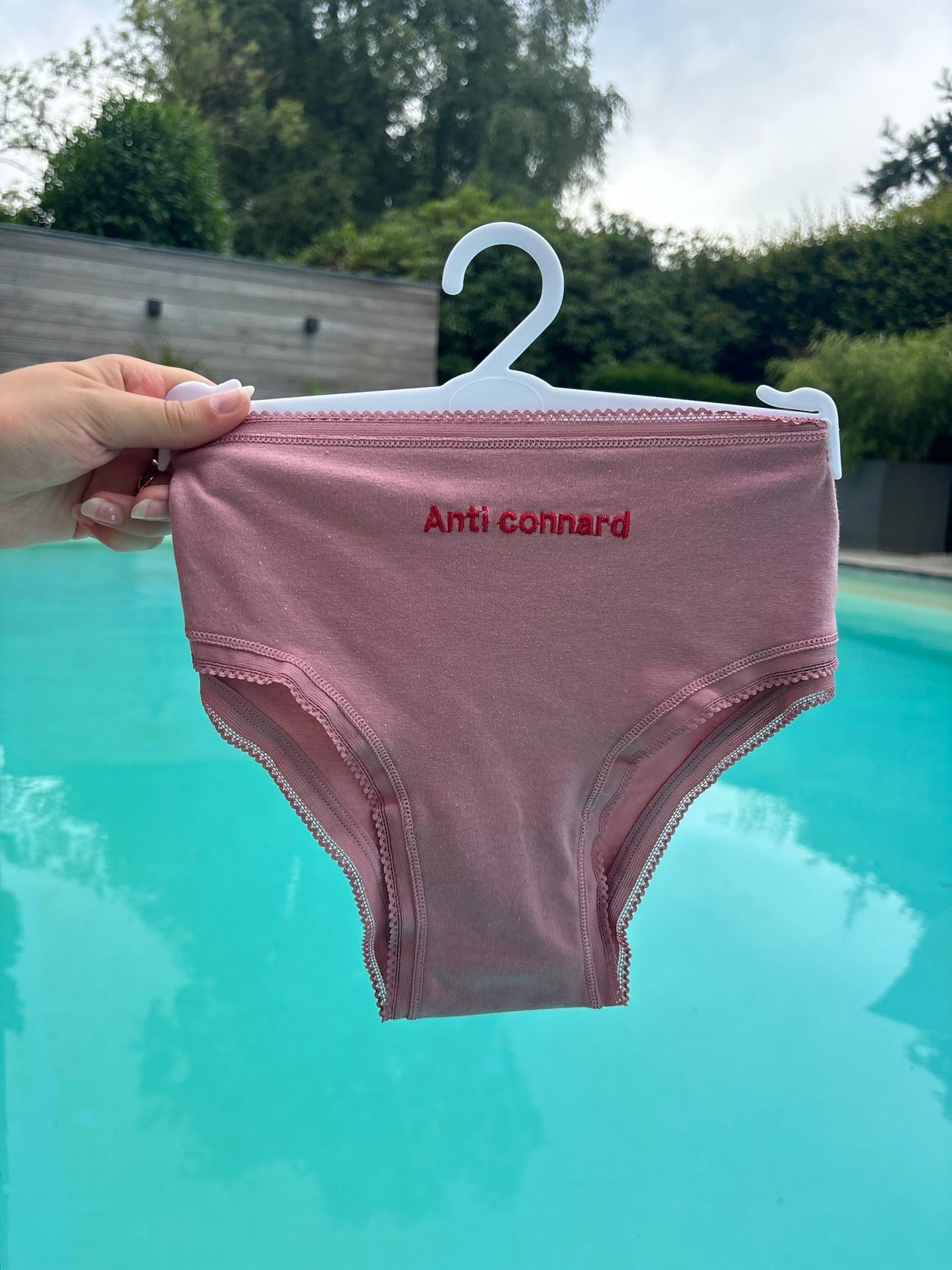 Culottes pailletés “anti connard”