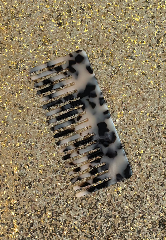 Peigne Opale beige tacheté