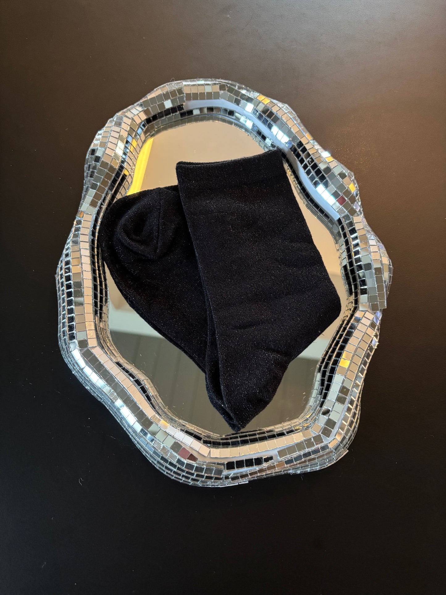 Chaussettes pailletées Artémis noires
