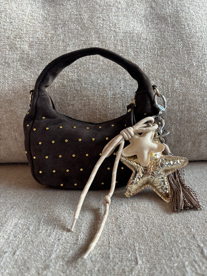 Porte-clés Romy doré