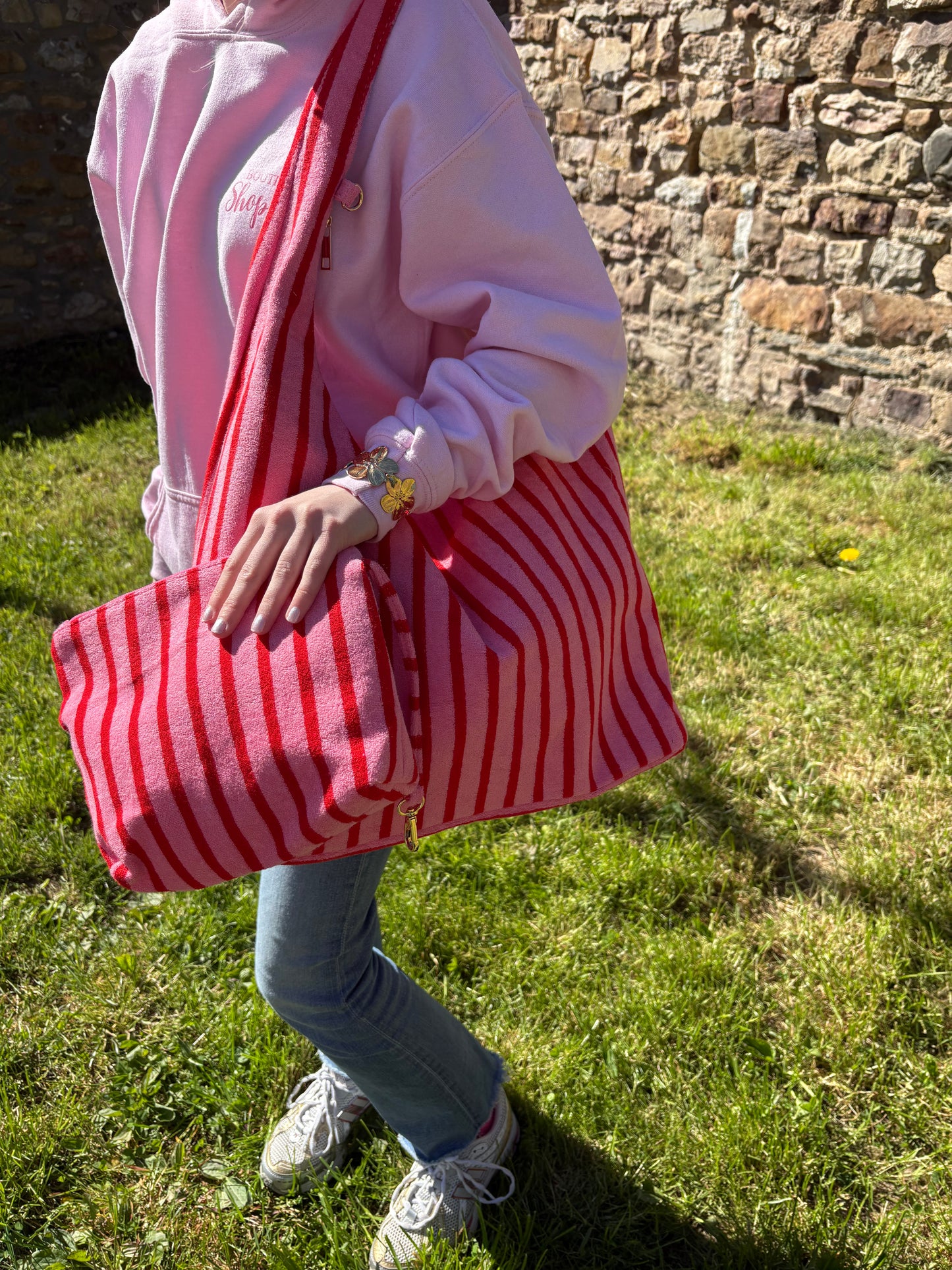 Sac Mira rose/rouge