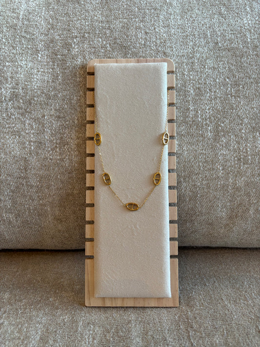 Collier Jessica en acier inoxydable