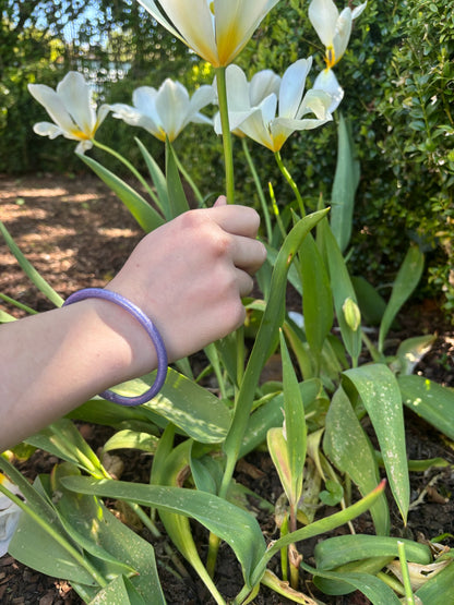 Bracelet jonc Aude pailleté