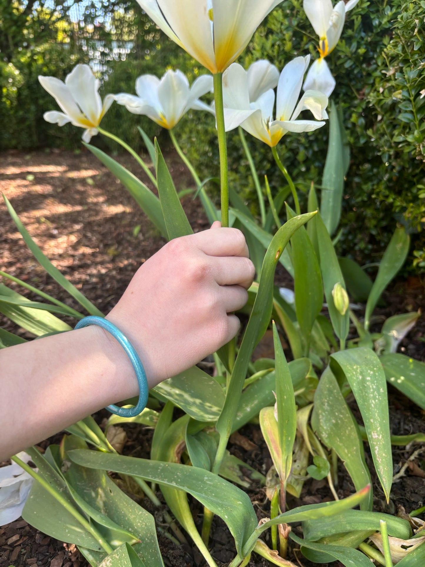 Bracelet jonc Aude pailleté