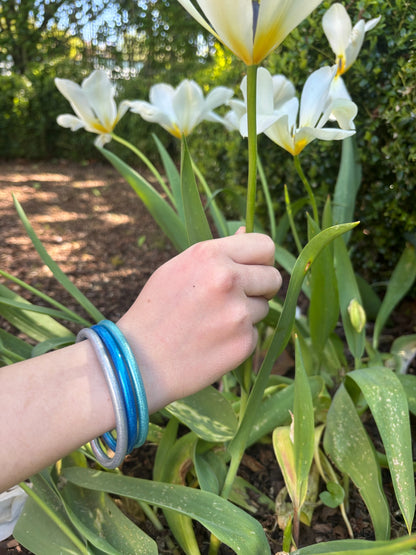 Bracelet jonc Aude pailleté