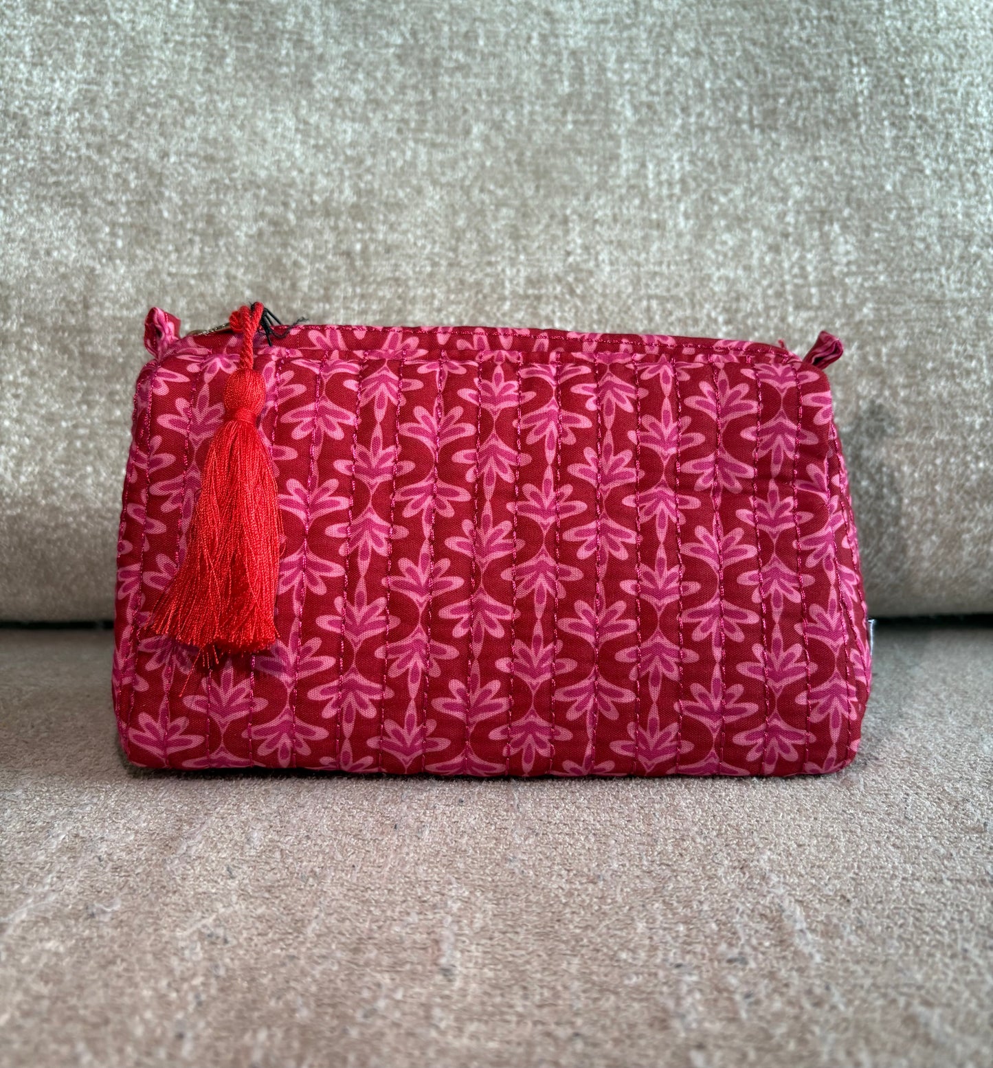 Petite trousse San Francisco rose/rose