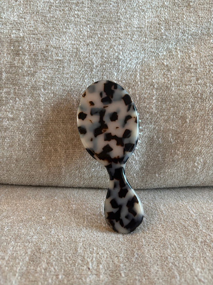 Brosse Diamant beige tachetée