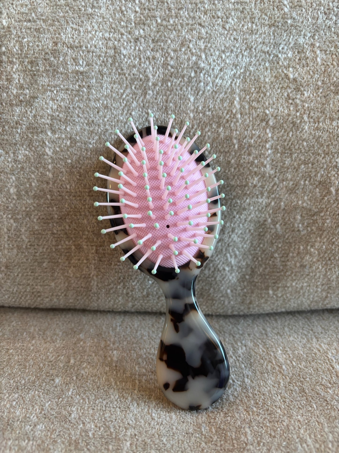 Brosse Diamant beige tachetée