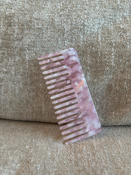 Peigne Opale rose