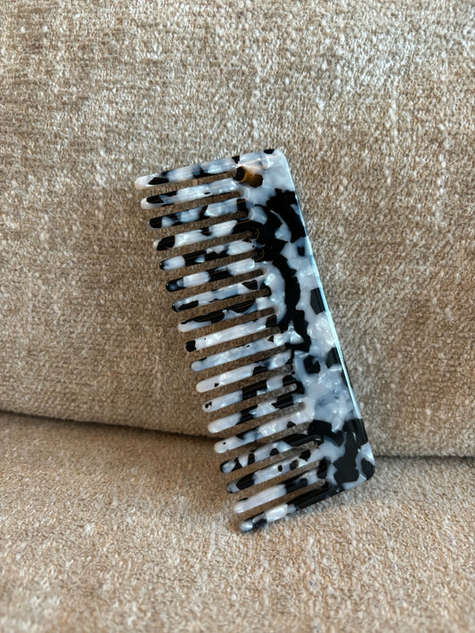 Peigne Opale gris tacheté