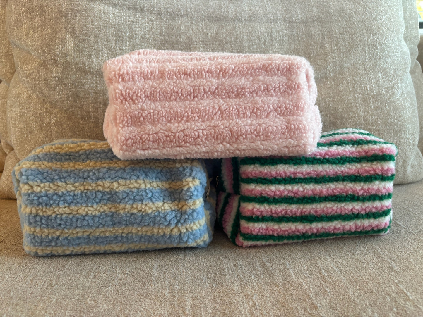Petite trousse Berlin rose/rose