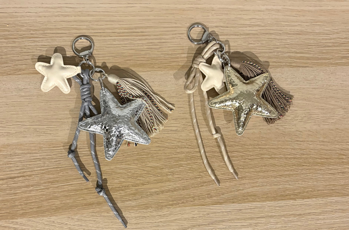 Porte-clés Romy doré