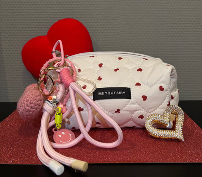 Trousse Saint-Valentin (porte-clés et pince)