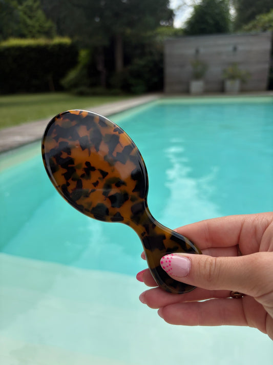 Brosse Diamant brune tachetée