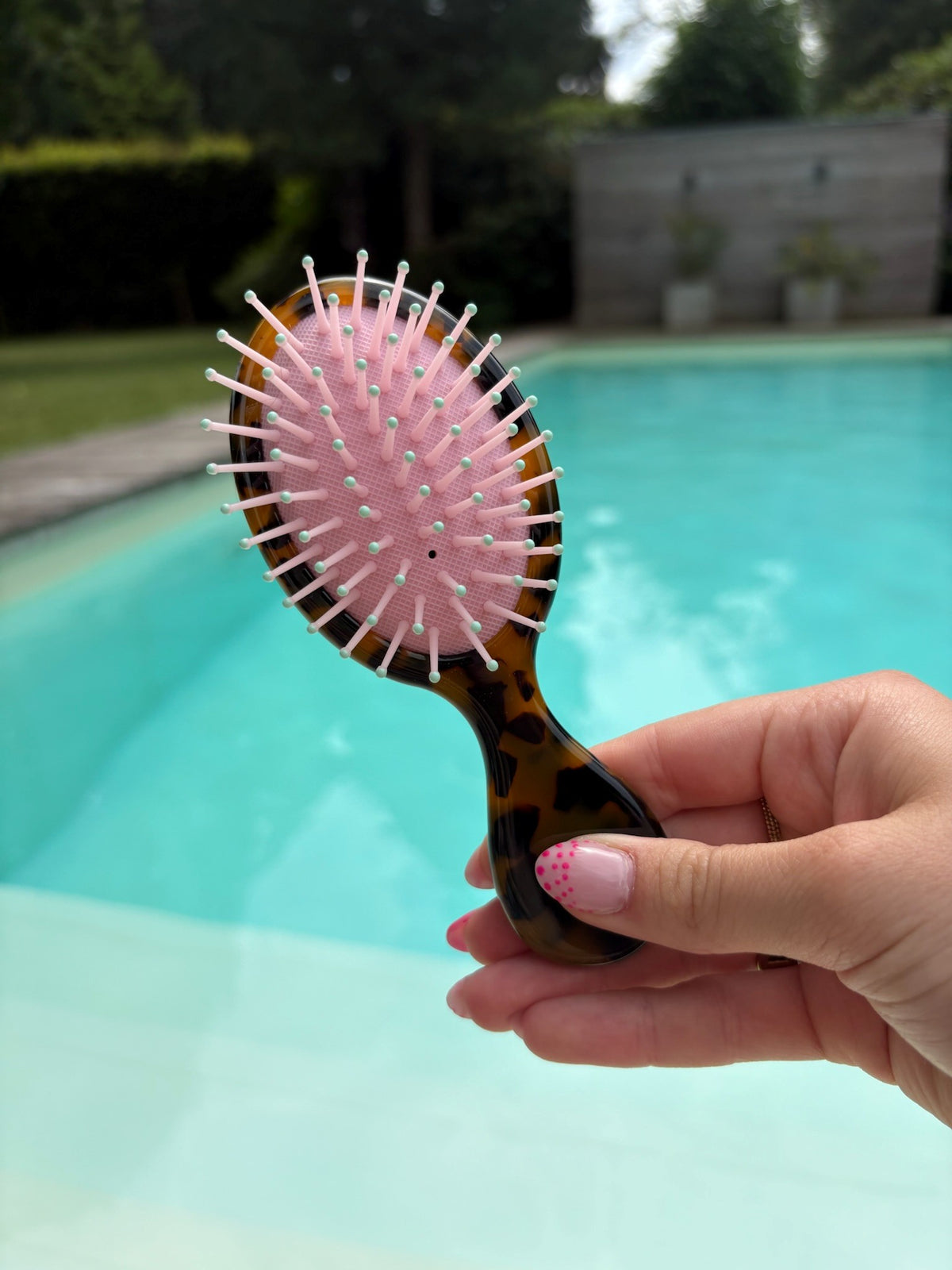 Brosse Diamant brune tachetée